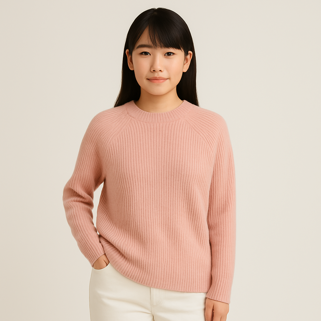 Clara | Round Neck Knit Sweater