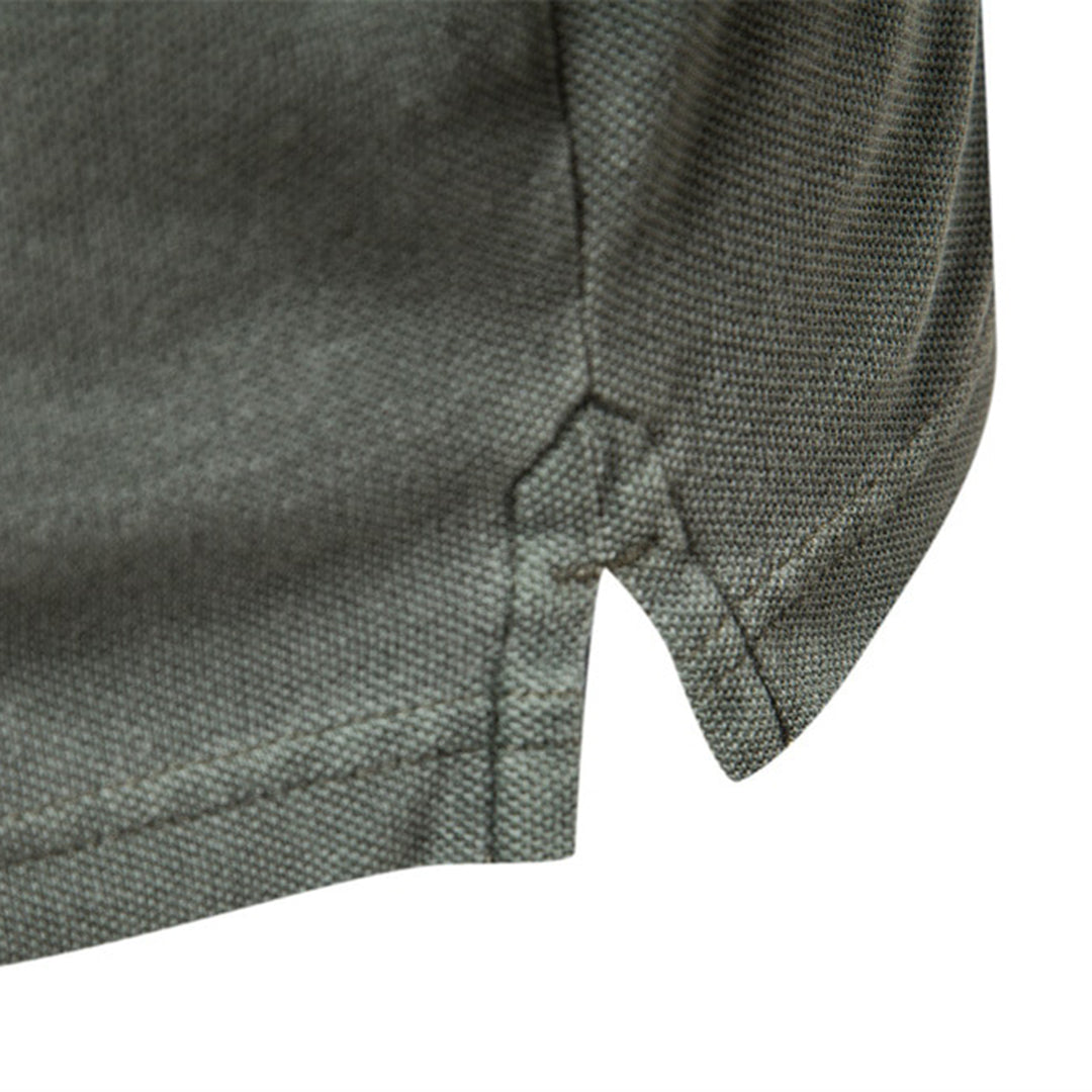 ケネス – ボタン留めのクラシックポロ