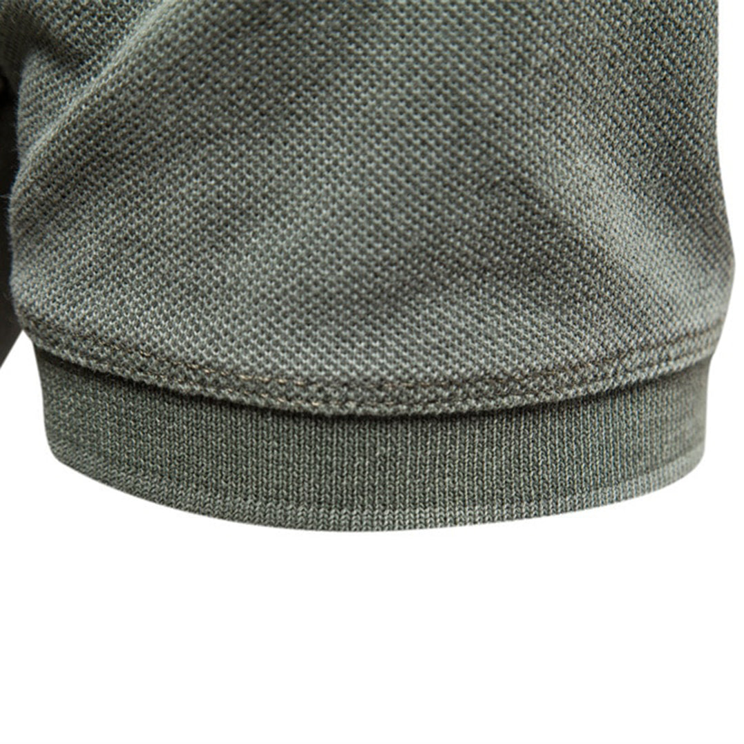 ケネス – ボタン留めのクラシックポロ