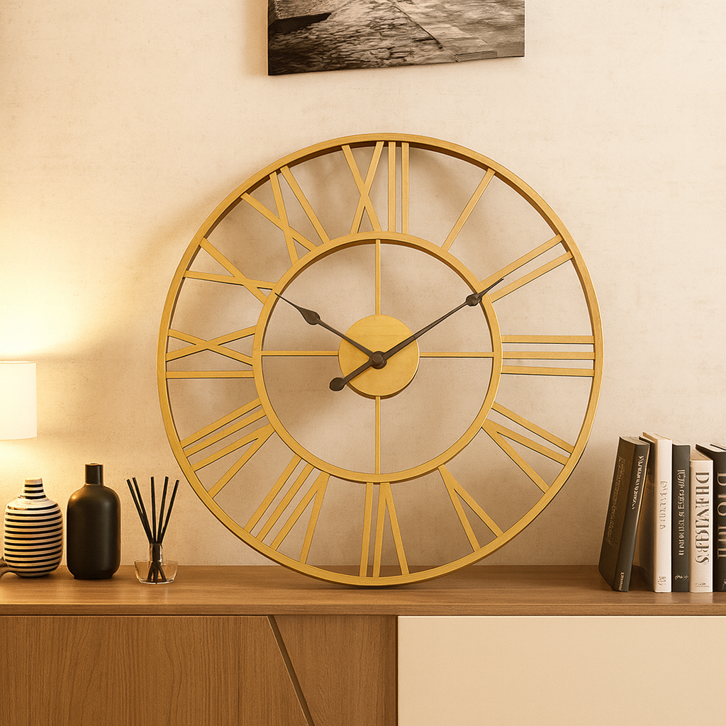 Corvian | Skeleton Wall Clock
