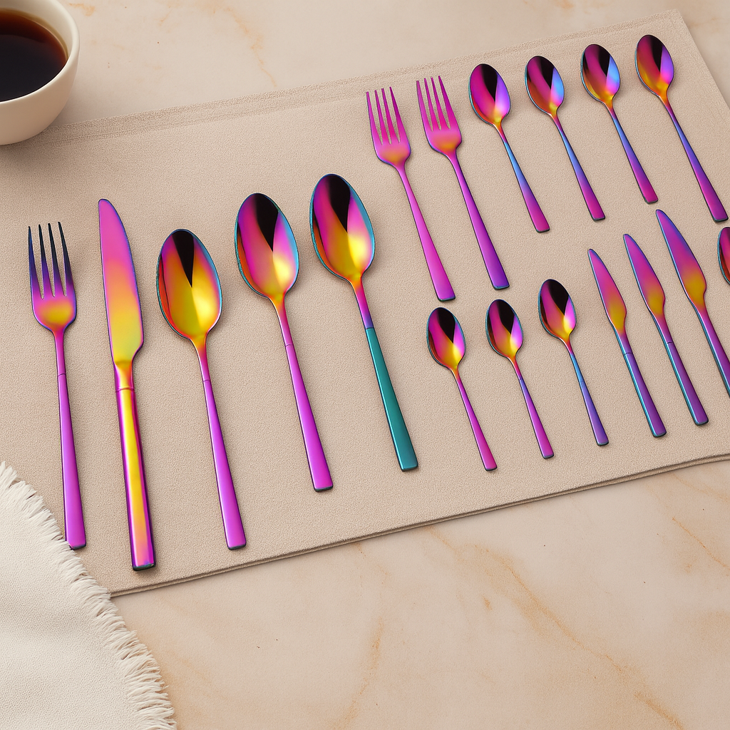 Culina | 24-Piece Stainless Steel Dining and Cutlery Set