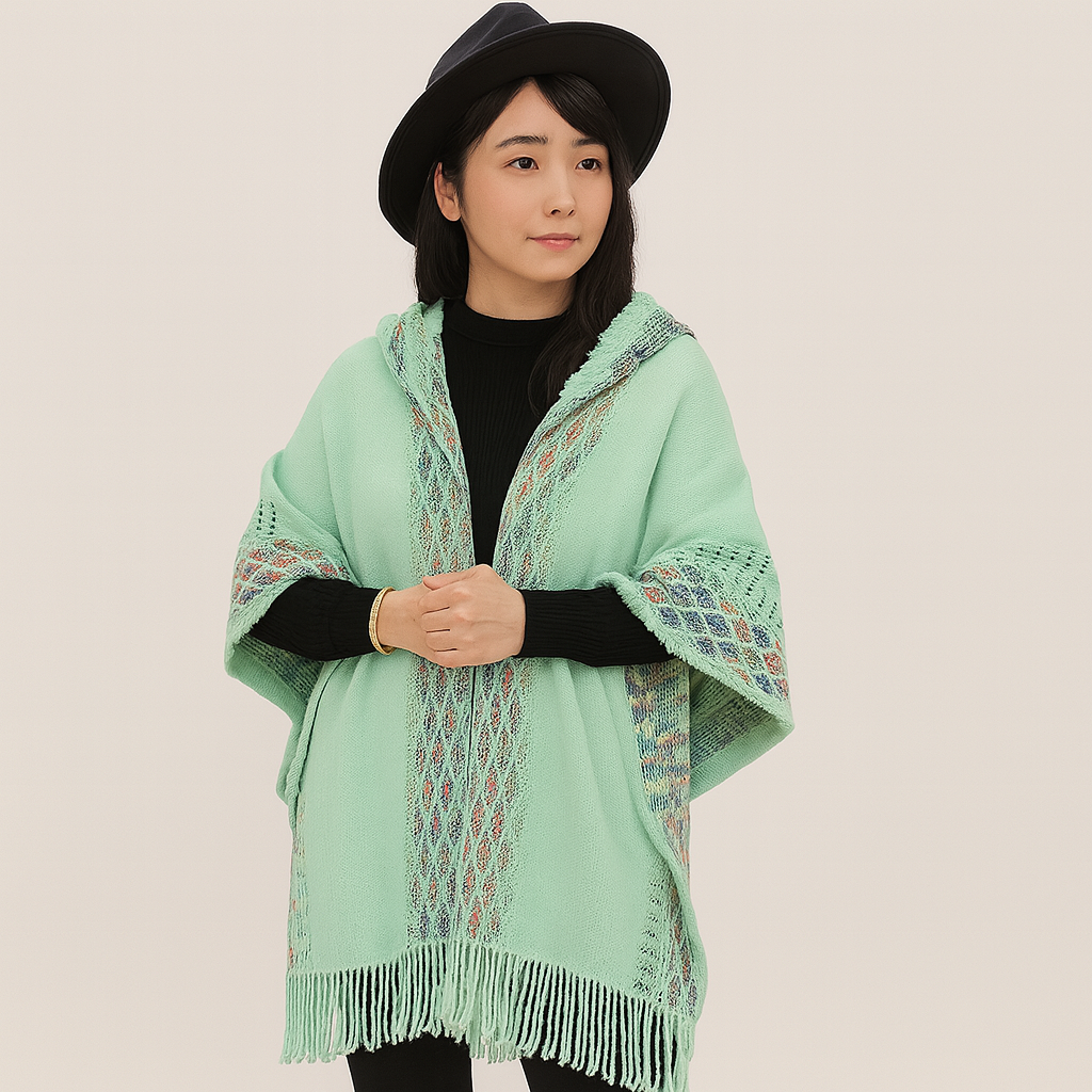 Deborah | Soft and stretchy hooded winter coat for women