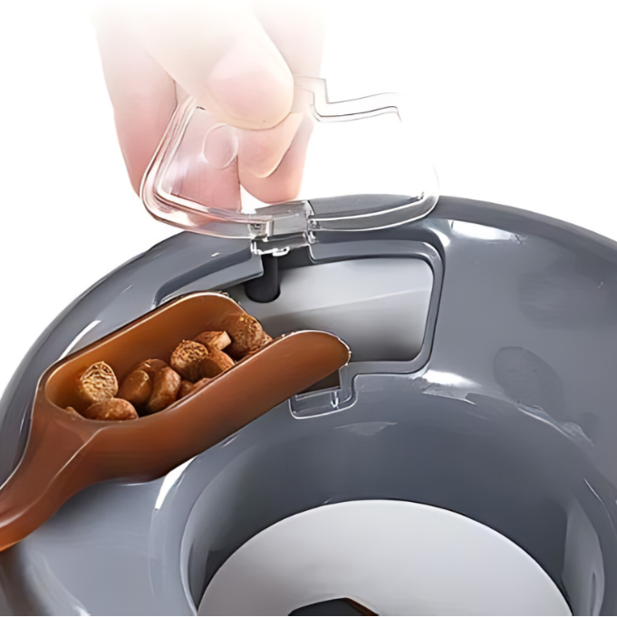 Treat Launcher - Automatic ball launcher with snacks