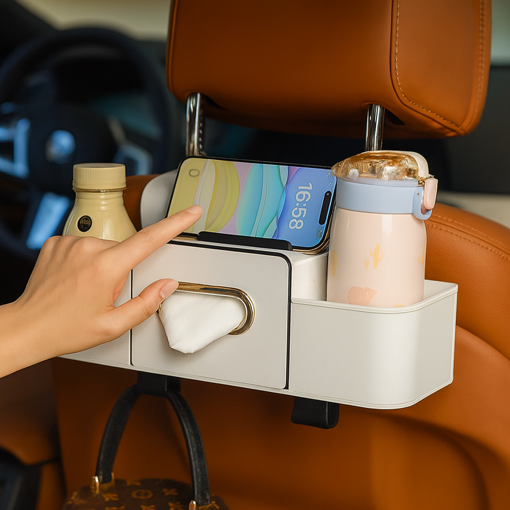 DriveNest | Multi-Compartment Car Storage