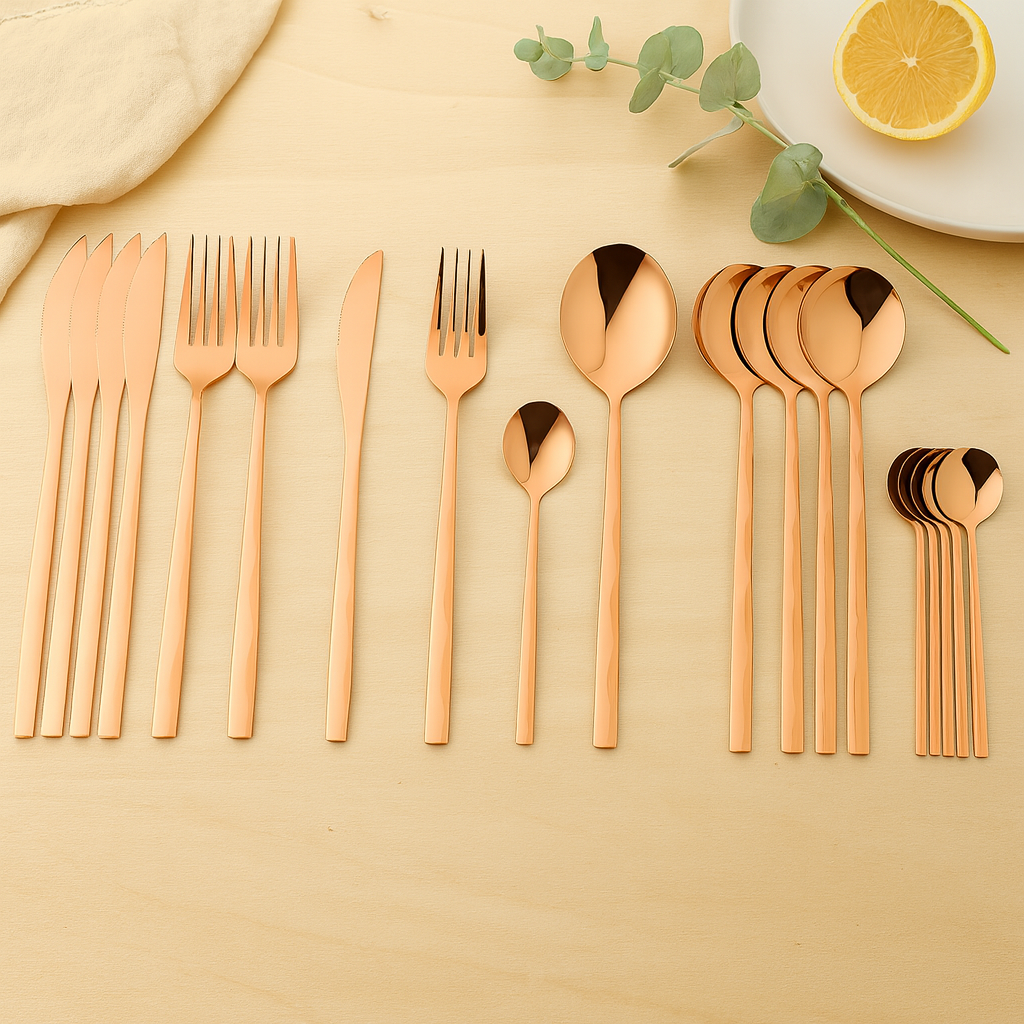 Edric | 24-Piece Stainless Steel Serving Set