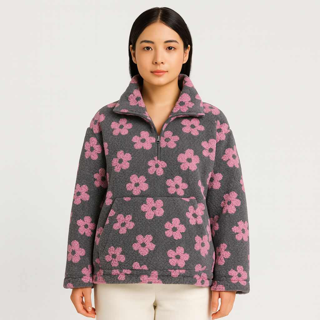 Elaine | Elegant floral sweater