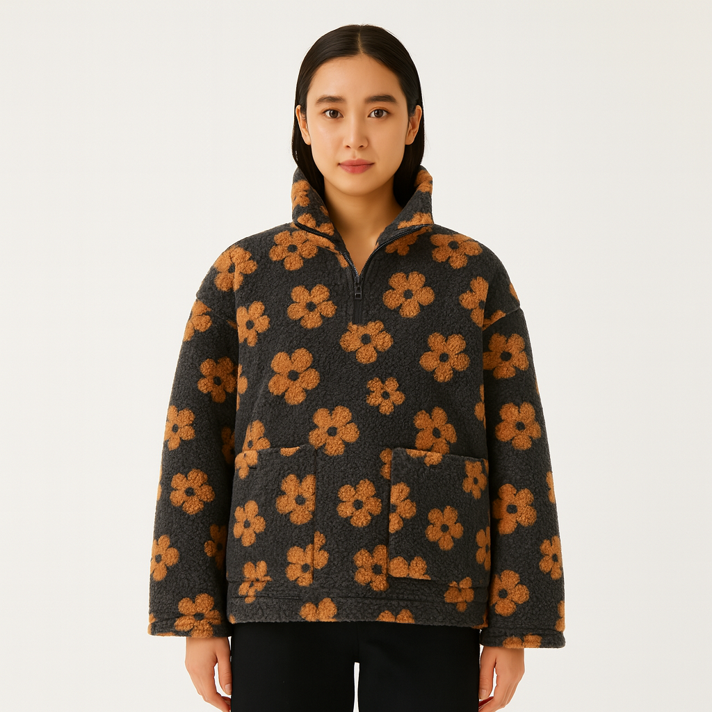 Elaine | Elegant floral sweater