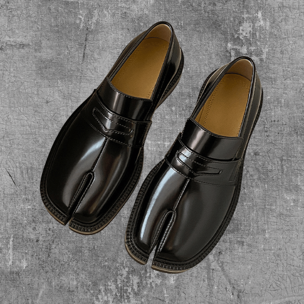 ケビン - 厚底のエレガントなスプリットトゥシューズ