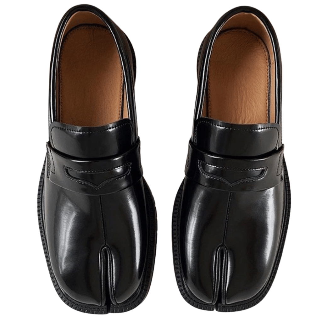 ケビン - 厚底のエレガントなスプリットトゥシューズ