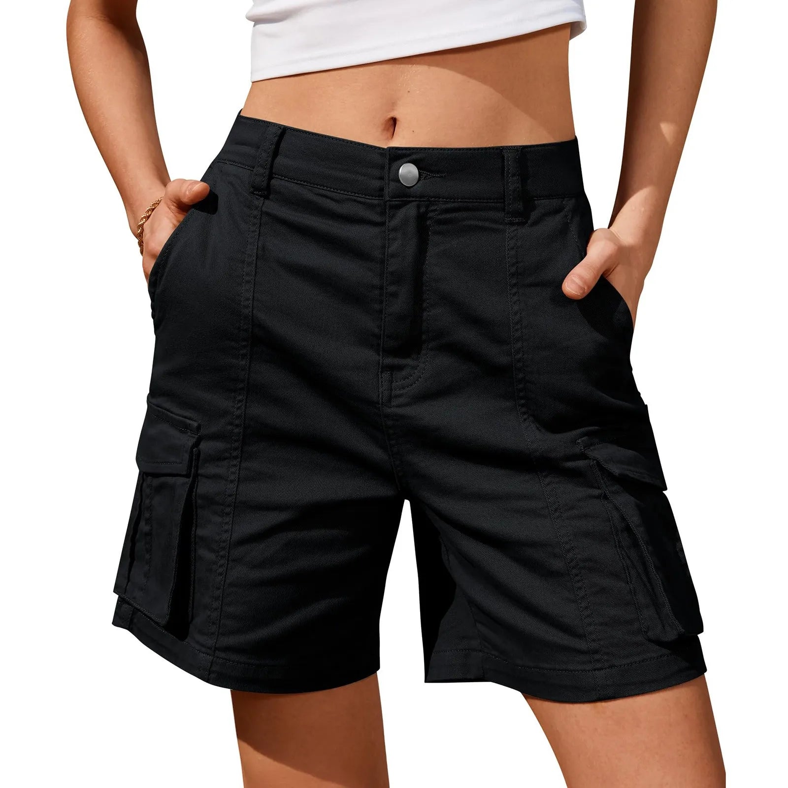 Elise - Women's Vintage Cargo Shorts