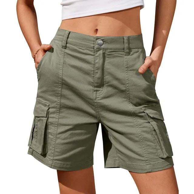 Elise - Women's Vintage Cargo Shorts