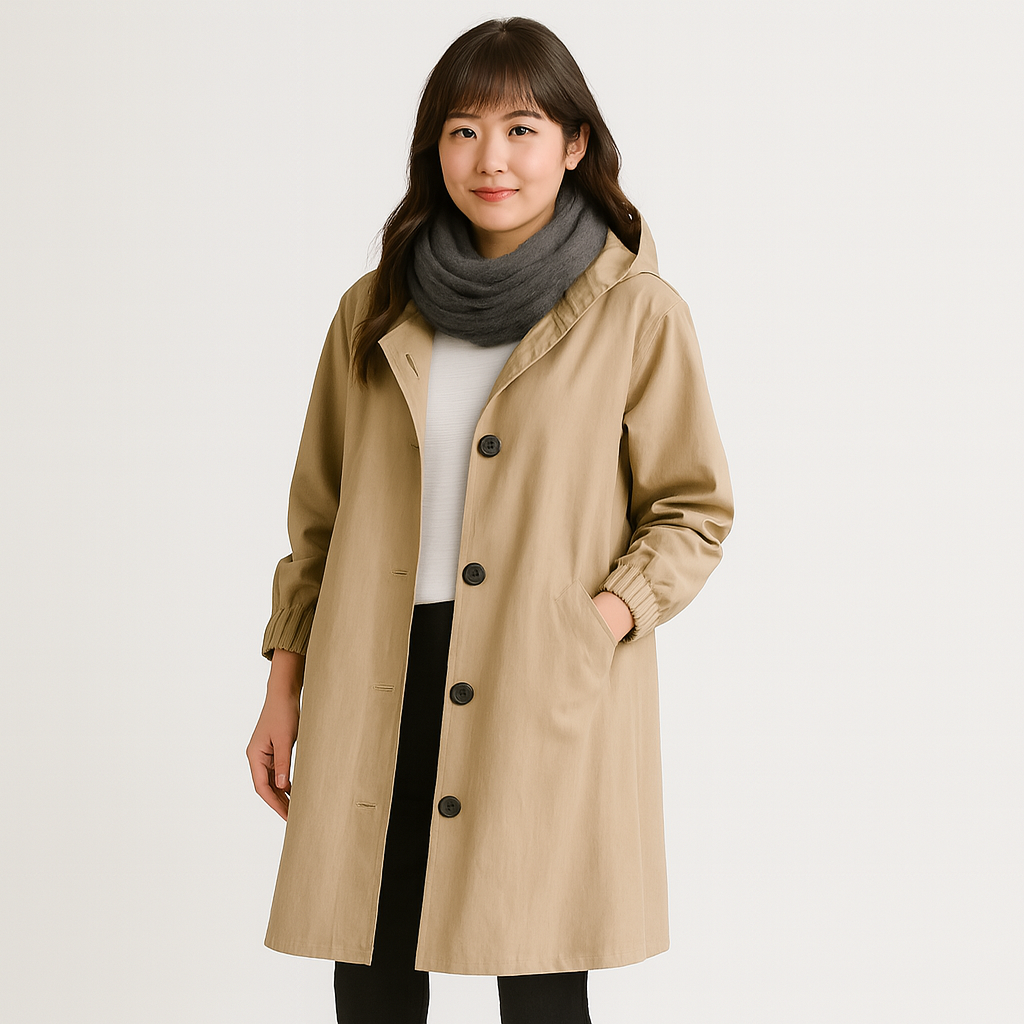 Ella | Timeless waterproof trench coat