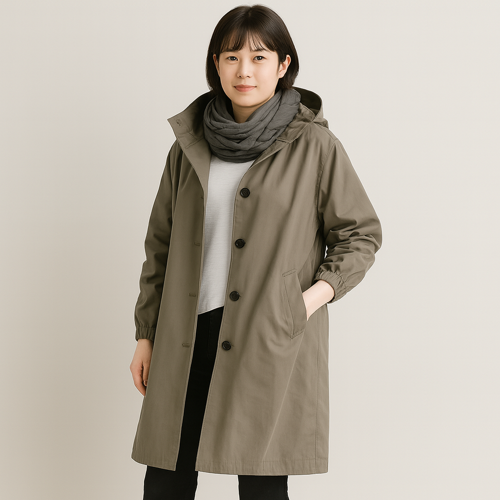 Ella | Timeless waterproof trench coat