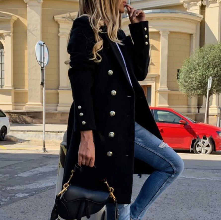 エレン|ロングウールコート