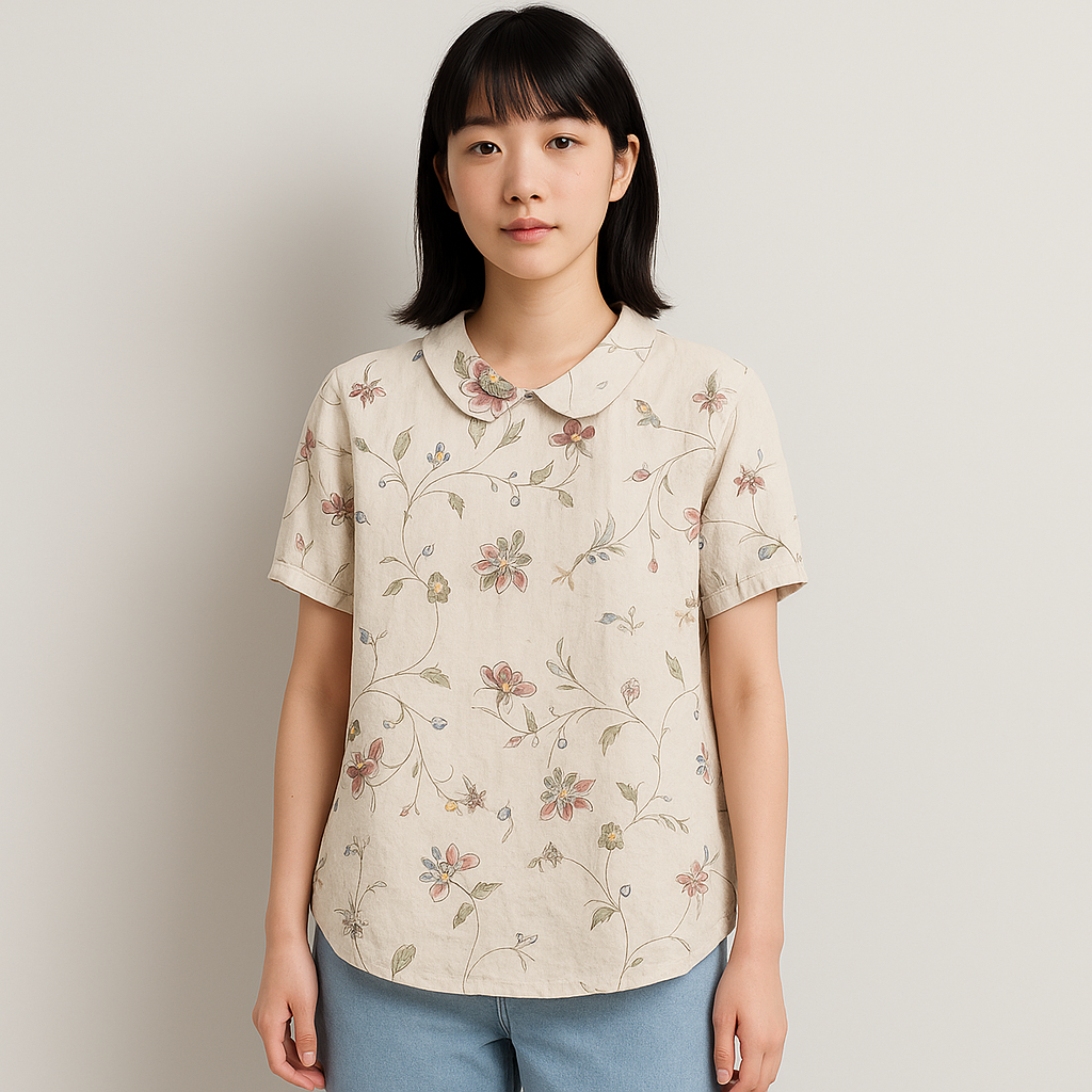 Ellie – Floral Blouse