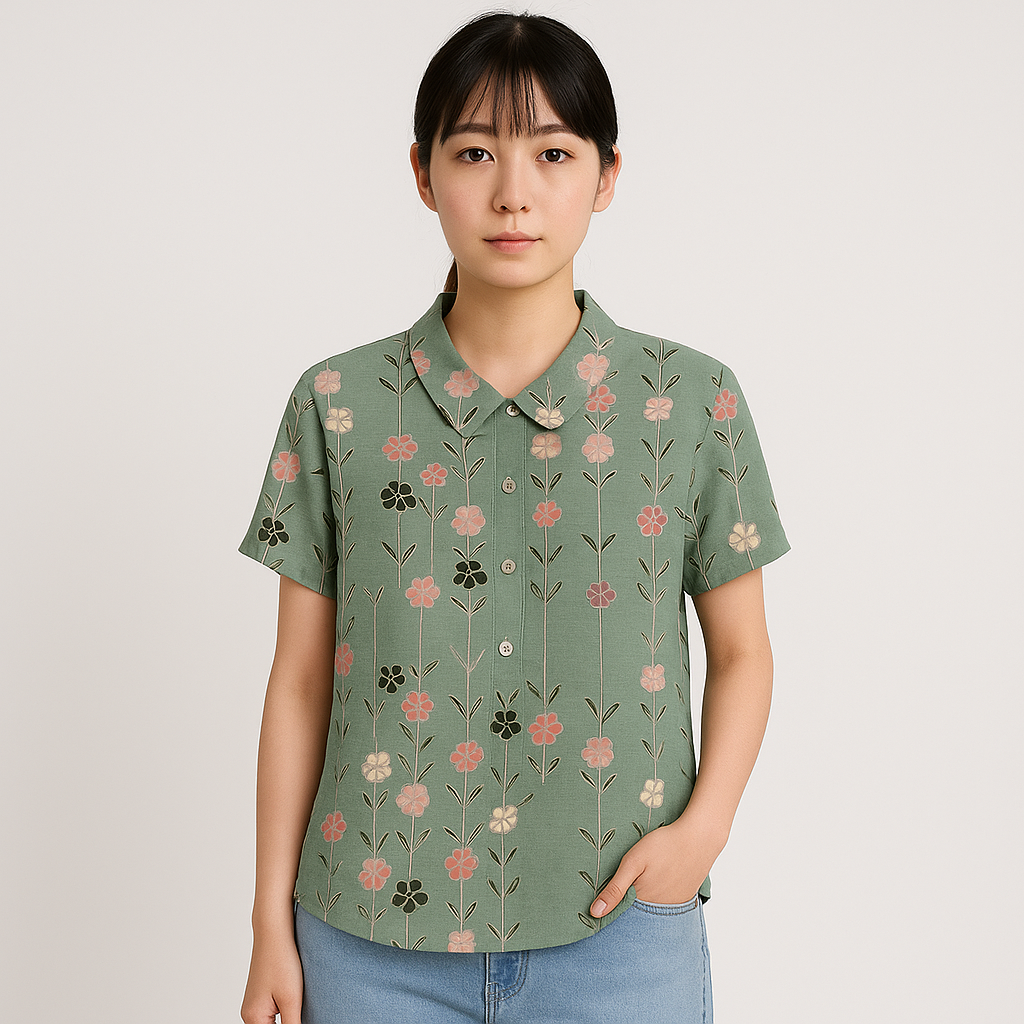 Ellie – Floral Blouse