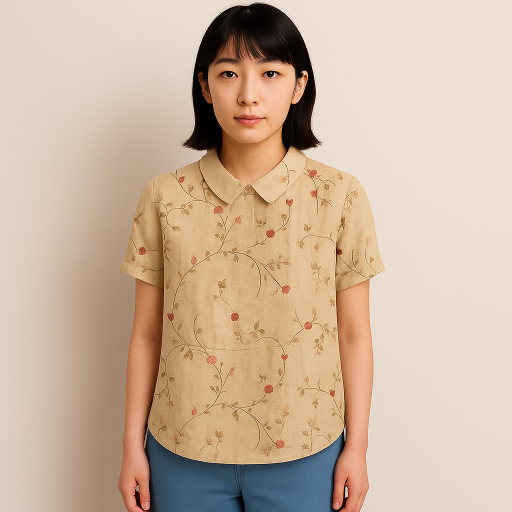 エリー - 花柄ブラウス