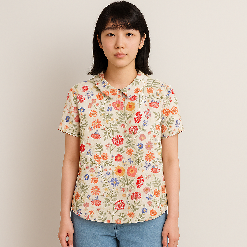 Ellie – Floral Blouse