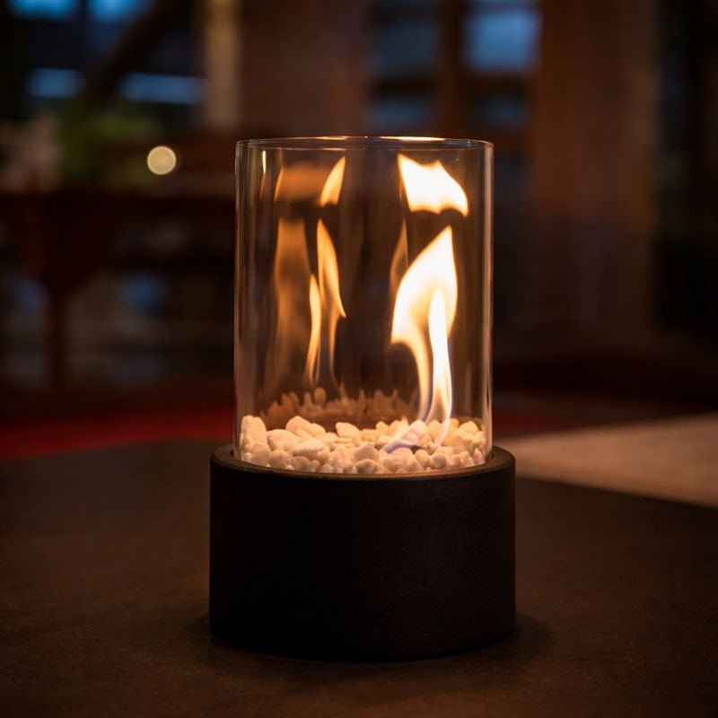 EmberLux | Ethanol Fire Table Lamp