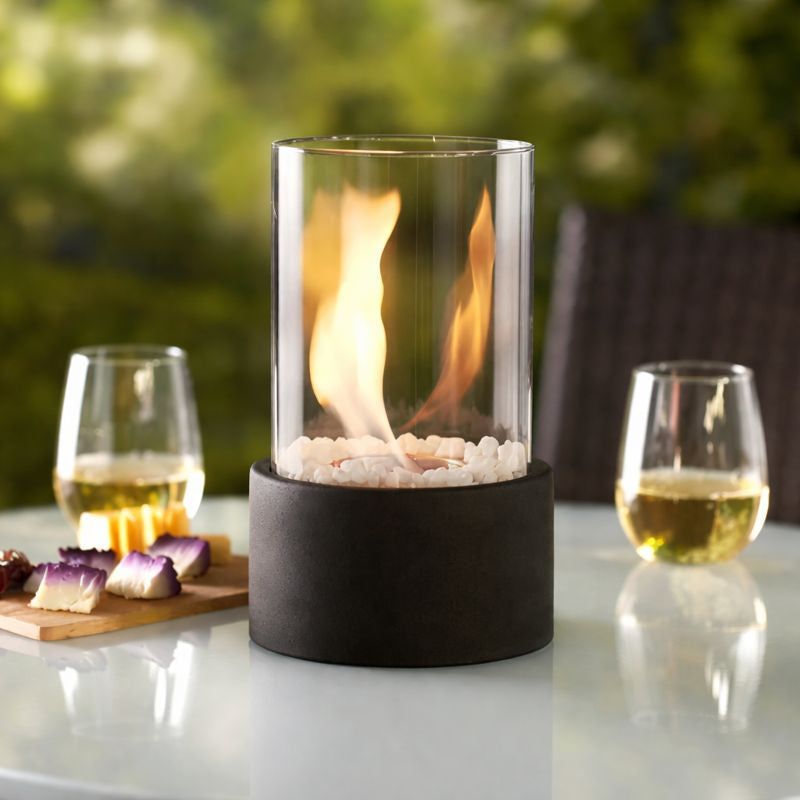 EmberLux | Ethanol Fire Table Lamp