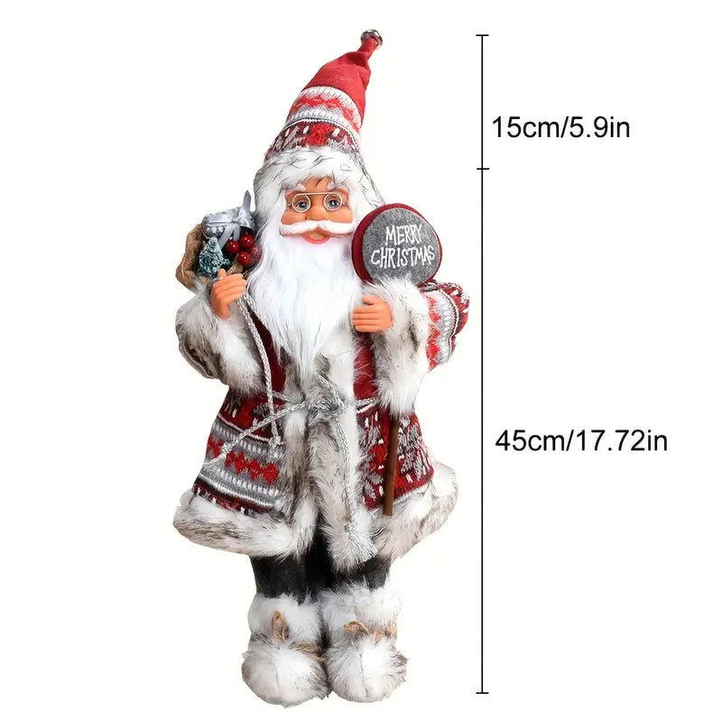 Evergleam | Festive Santa Claus Figurine