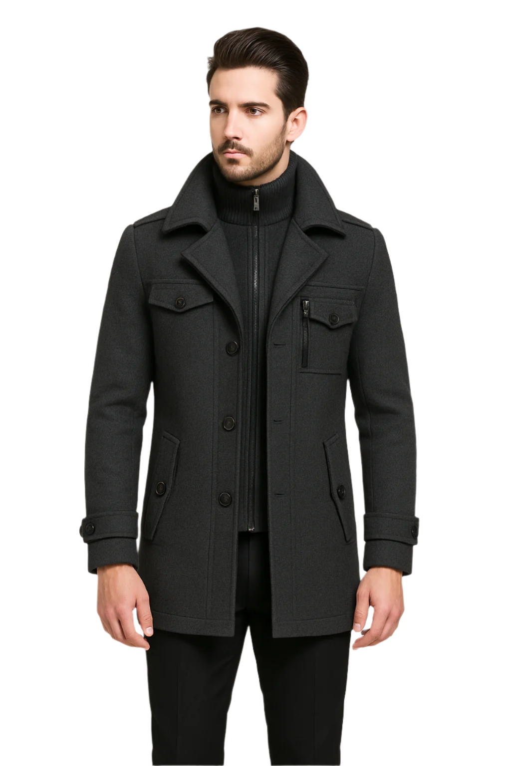 Austin - Double Layer Coat