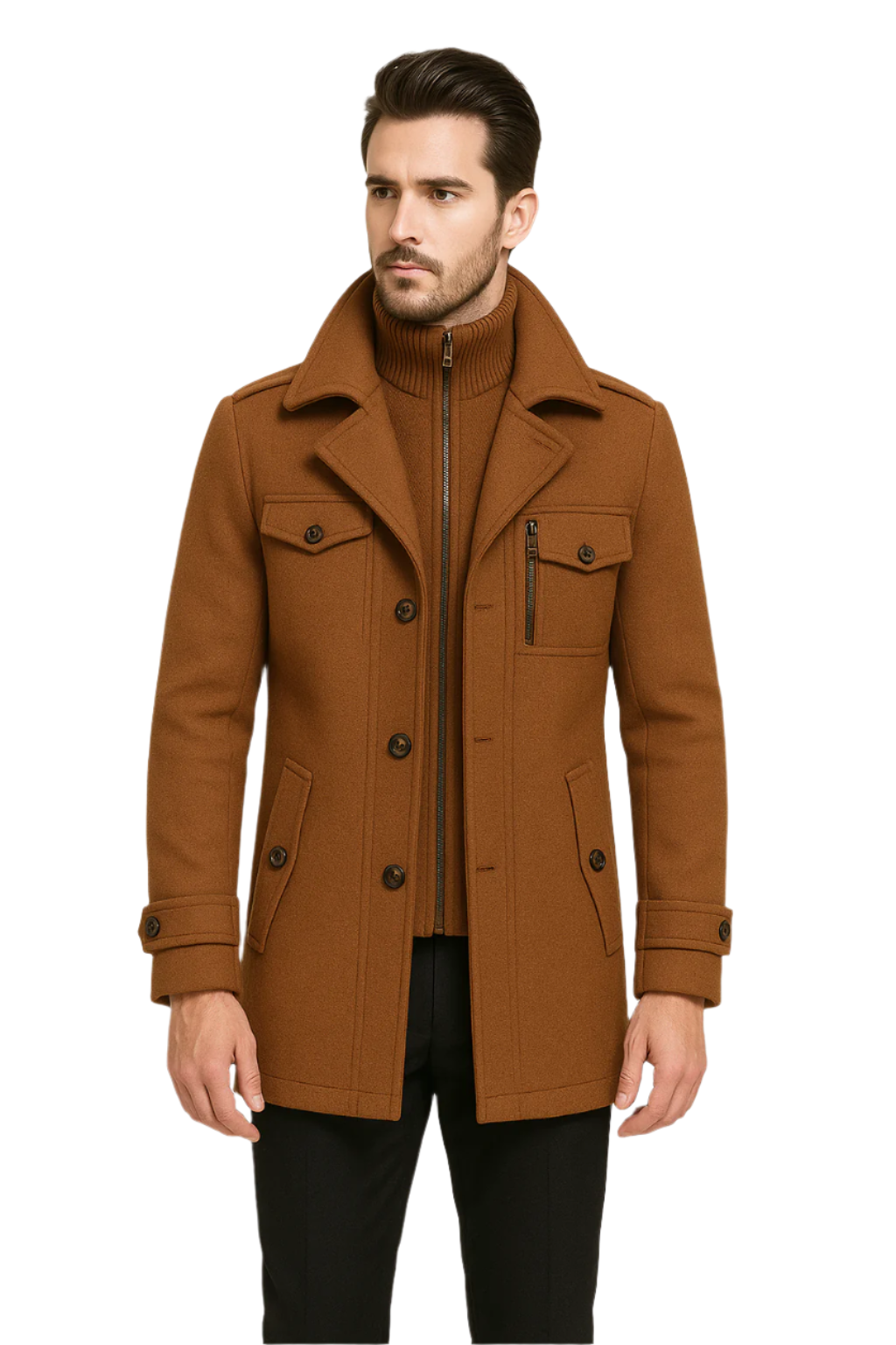 Austin - Double Layer Coat