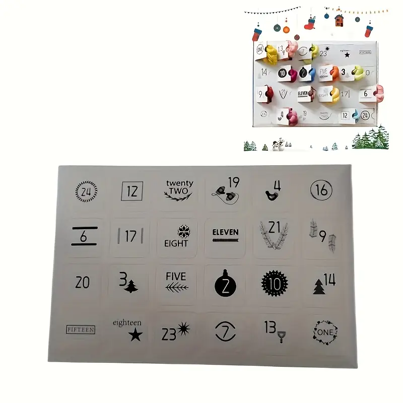 Festive Yarn Countdown | 24-Day Christmas Advent Calendar