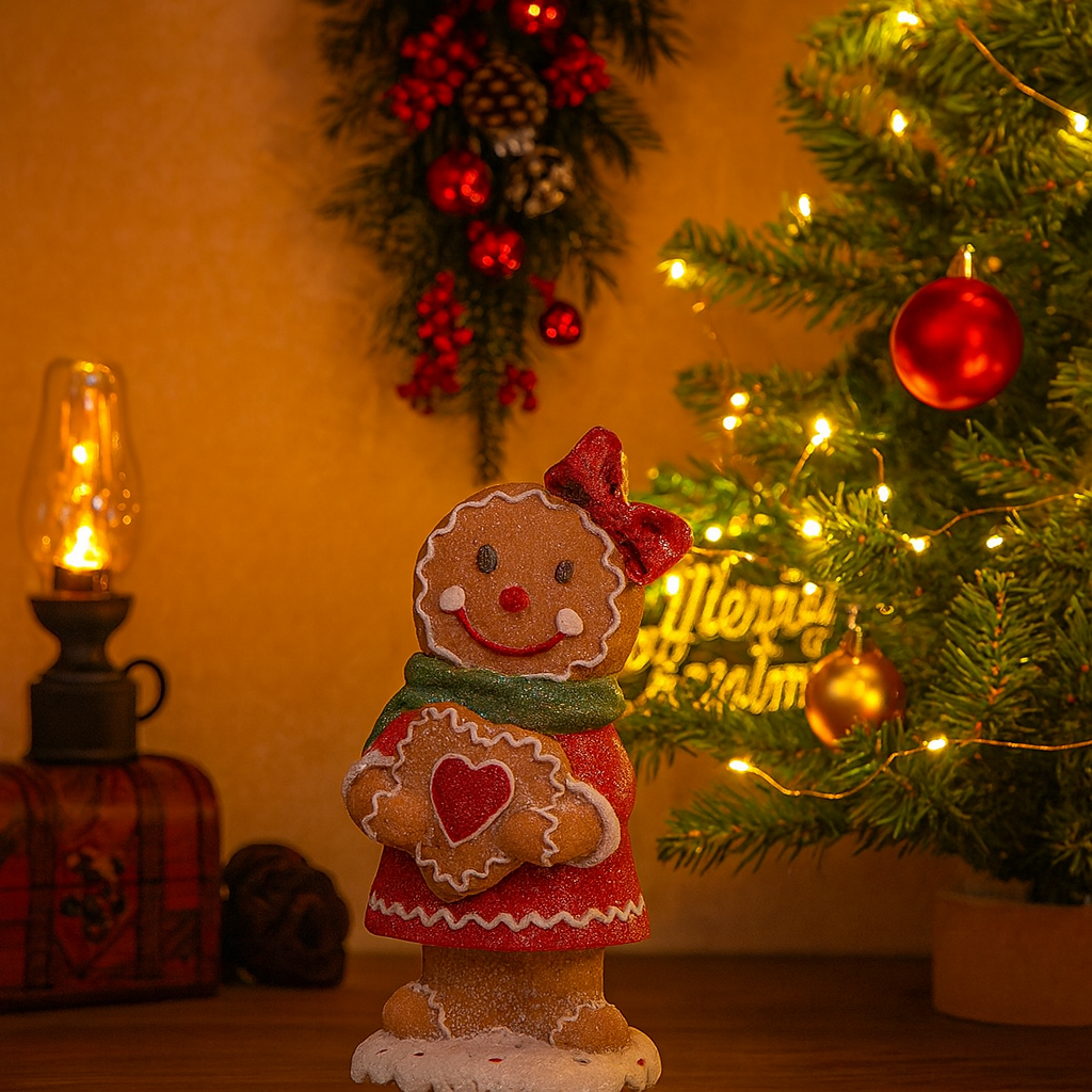 Frosthaven | Festive Gingerbread Doll Decorations