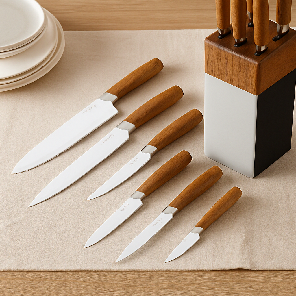 Gastronix | 6-Piece High Carbon Stainless Steel Chef's Knife Set