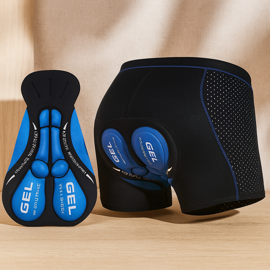ジェルパッド入りサイクリングショーツ - 女性と男性用のサイクリングパンツ