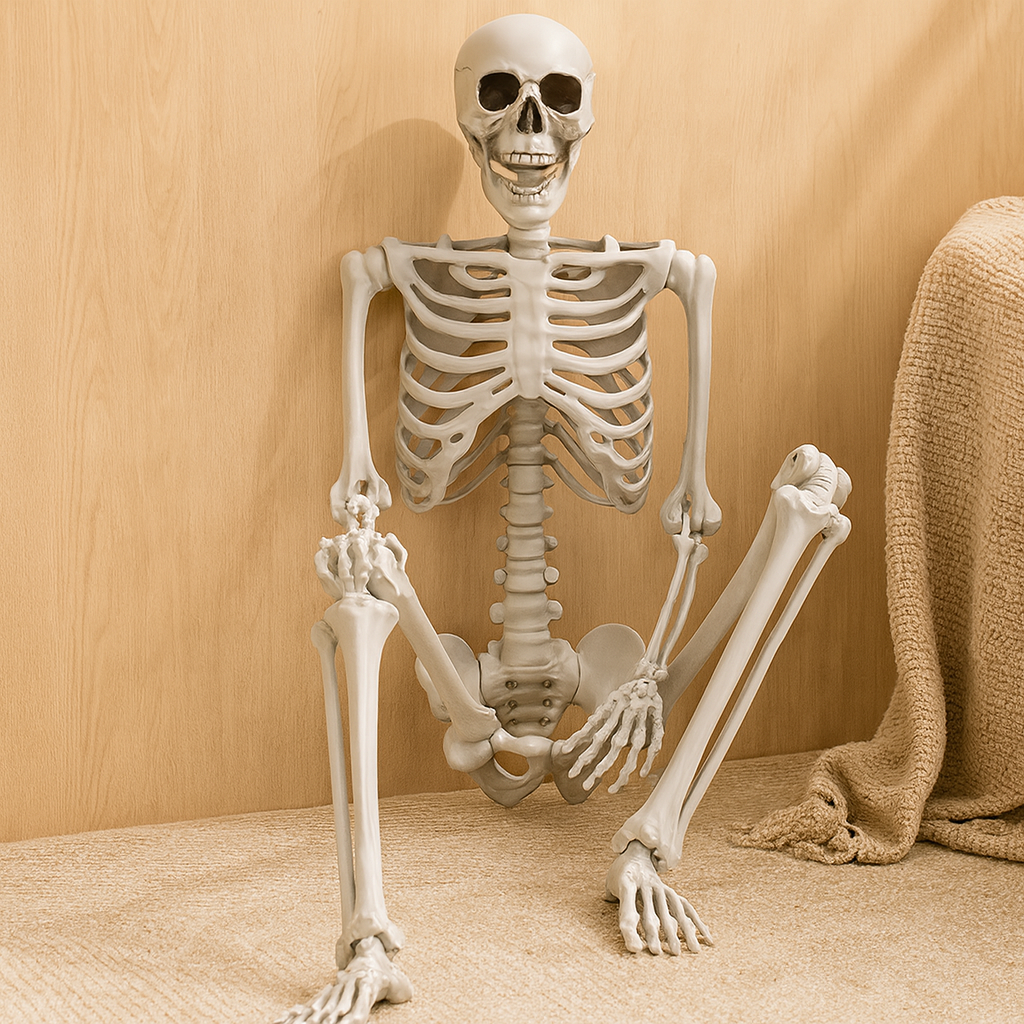 Grave Shadow Halloween Sculpture – Decorative Figurine for Home and Garden