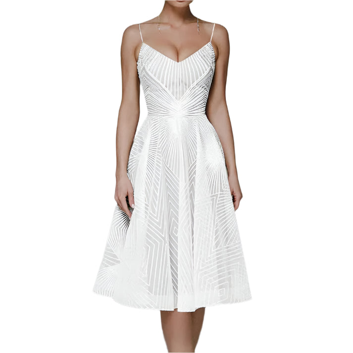 Mandy - Stylish backless dress