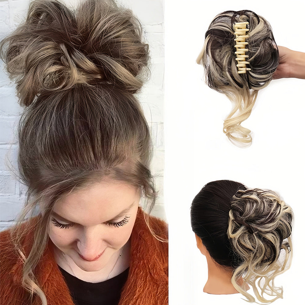 グラムカール – ボリュームのあるカーリーヘアのヘッドピース