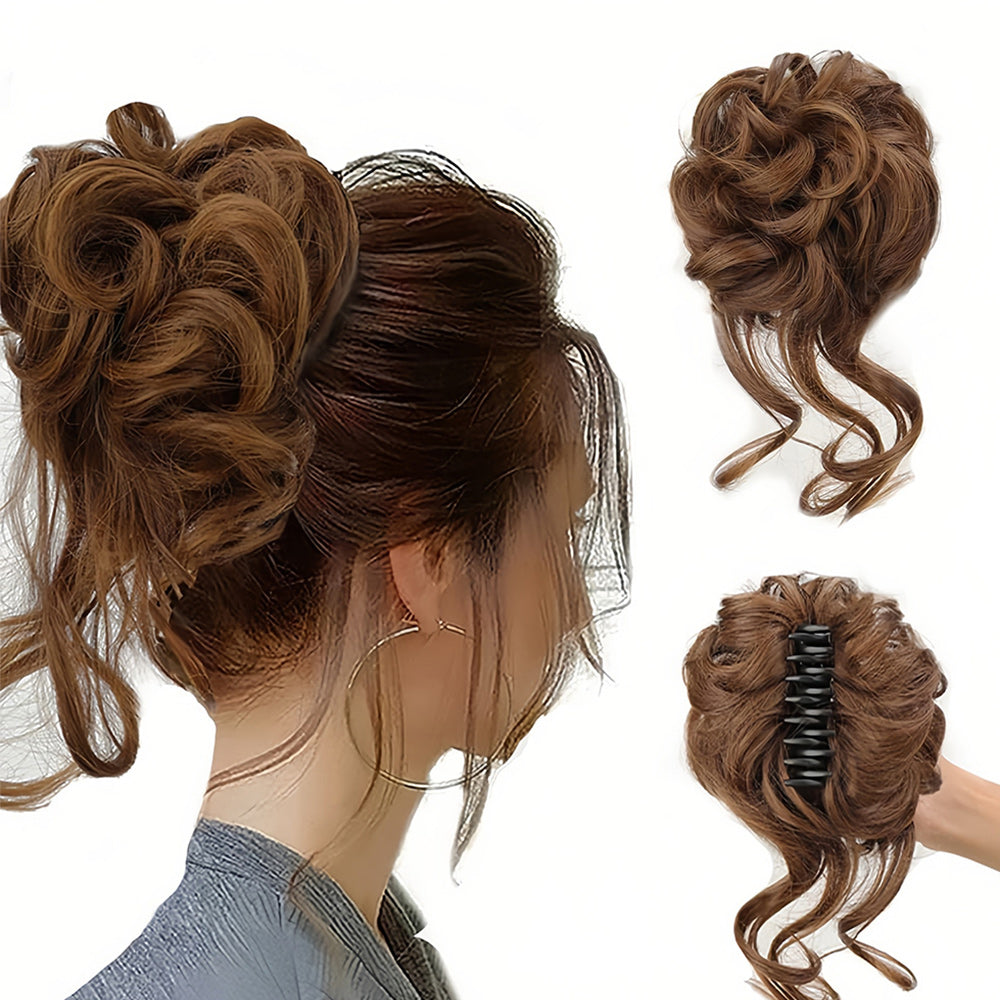 グラムカール – ボリュームのあるカーリーヘアのヘッドピース