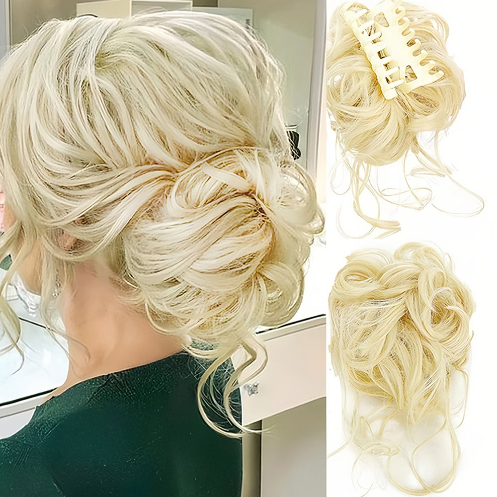 グラムカール – ボリュームのあるカーリーヘアのヘッドピース
