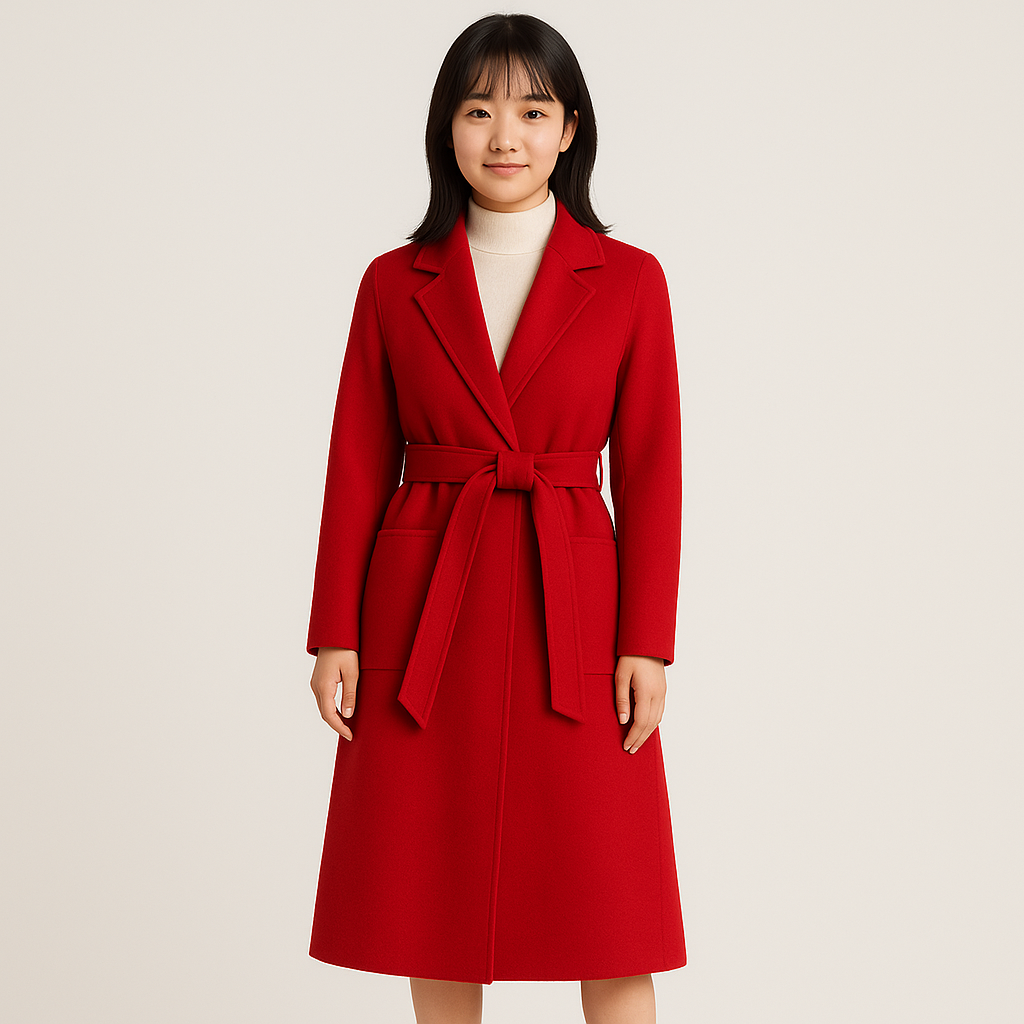 Hailey | Luxurious Double-Faced Cashmere Coat