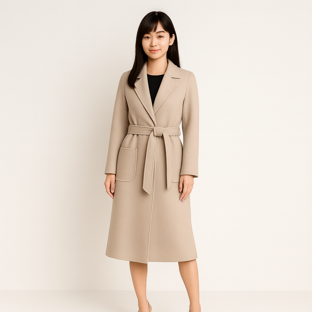 Hailey | Luxurious Double-Faced Cashmere Coat