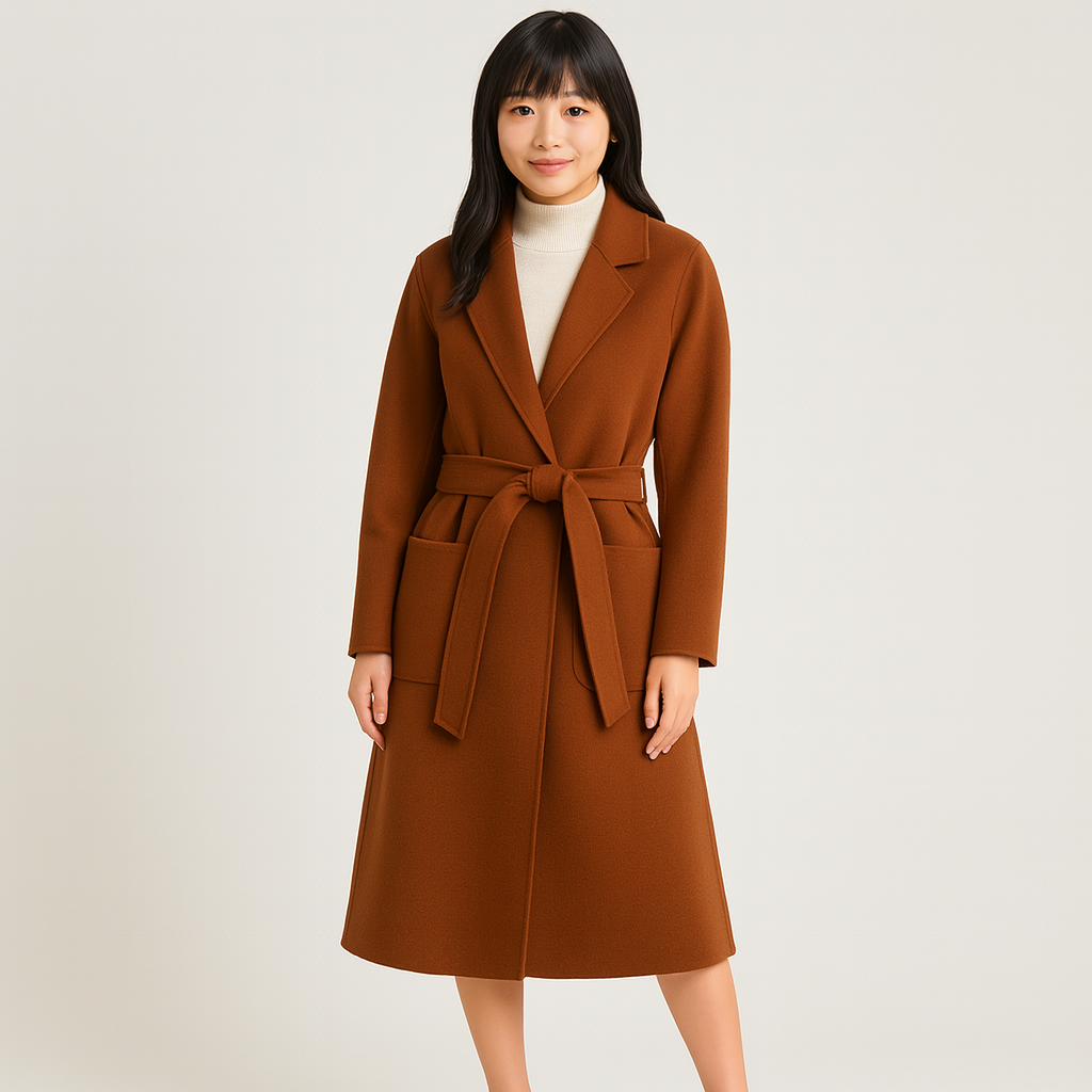 Hailey | Luxurious Double-Faced Cashmere Coat