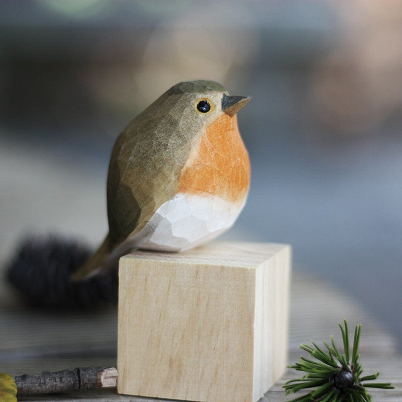 ティンバーテイルズ - ユニークな木製の鳥