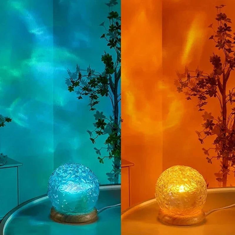 Aqua Glow Projection Lamp