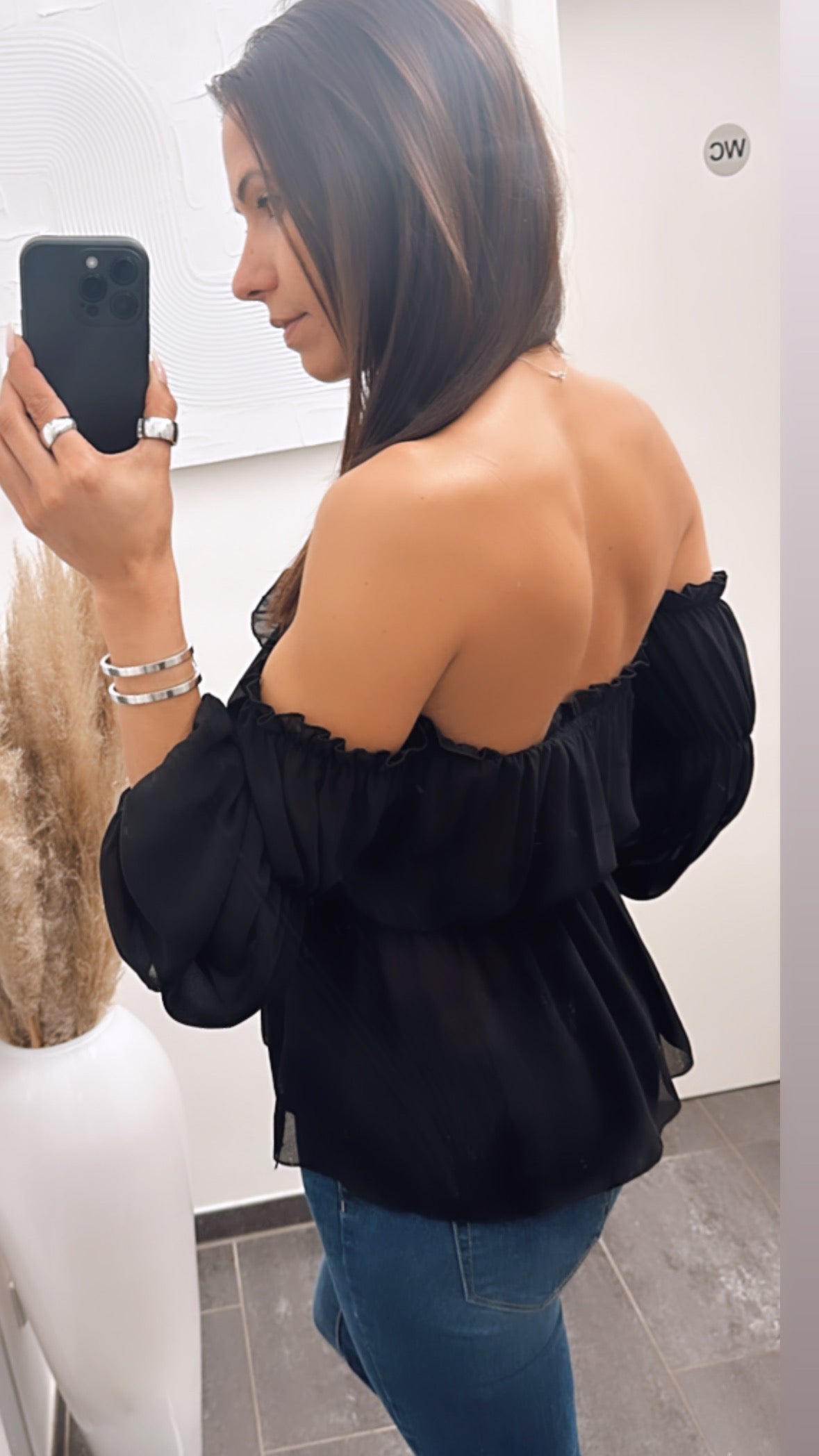 Chitose - Shoulder Blouse