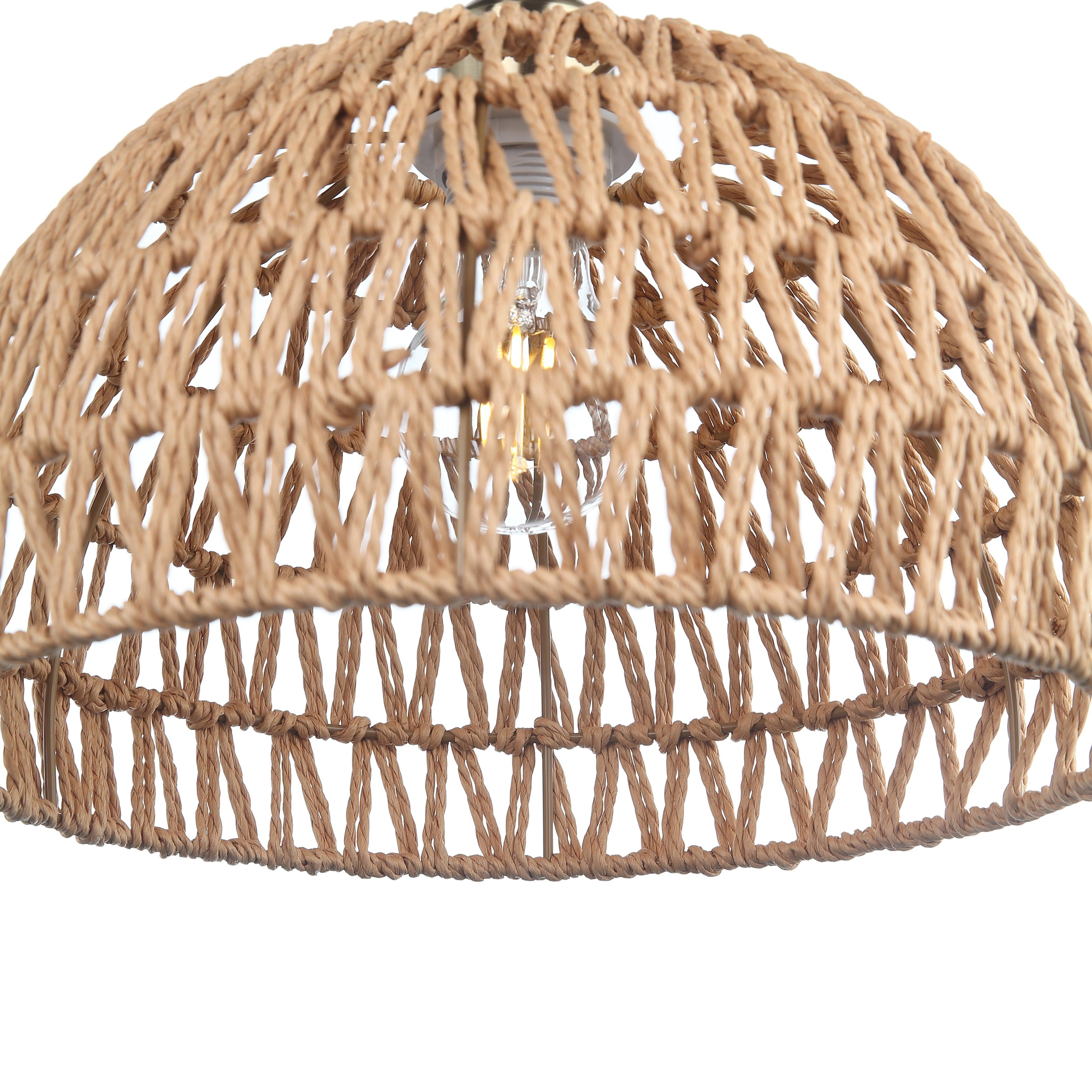 Twilight Natural Thread Pendant