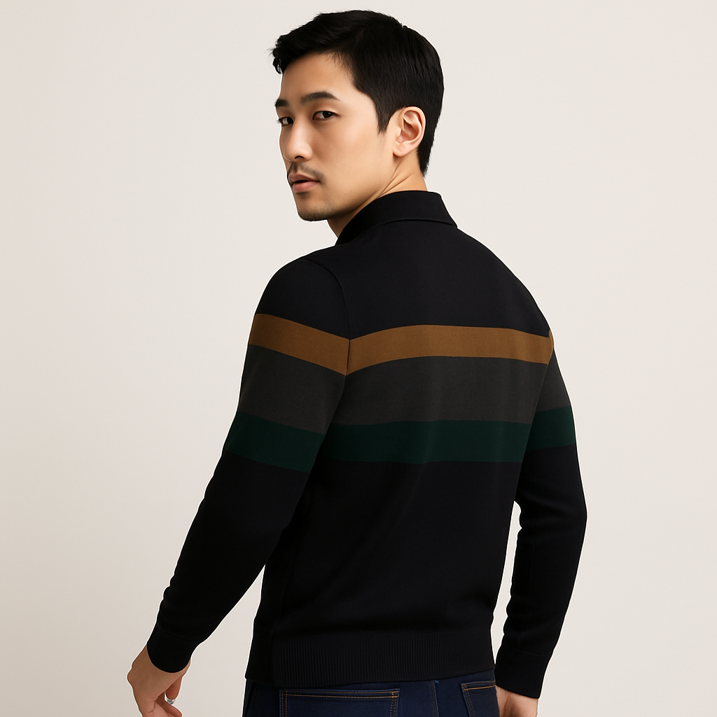 Jackson | Striped Cardigan