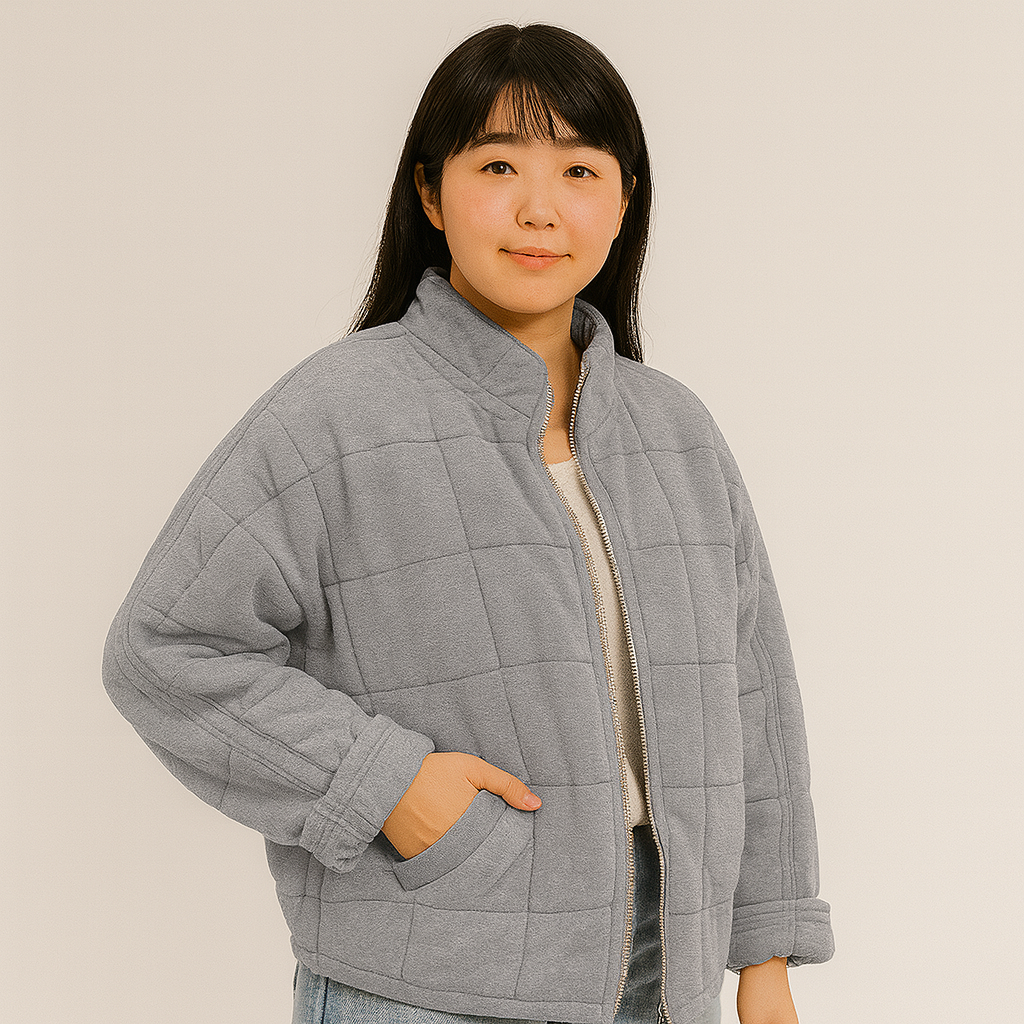 Josianne | Elegant oversized lined jacket