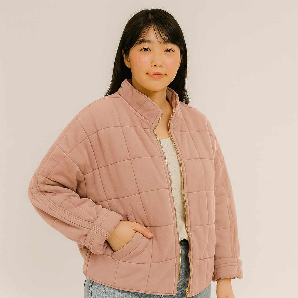Josianne | Elegant oversized lined jacket