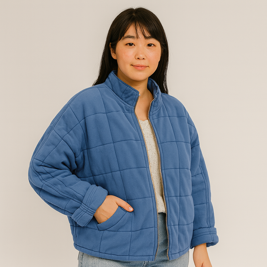 Josianne | Elegant oversized lined jacket