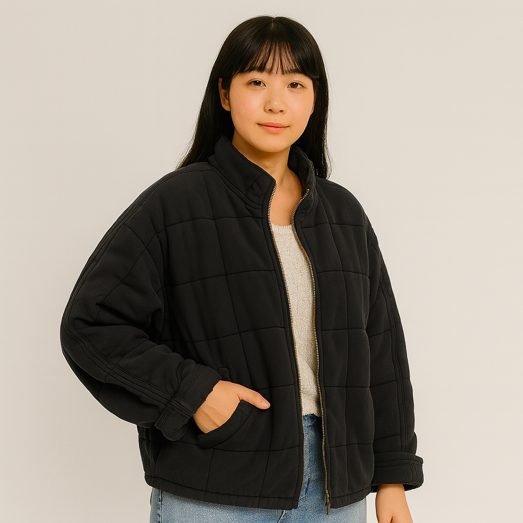 Josianne | Elegant oversized lined jacket