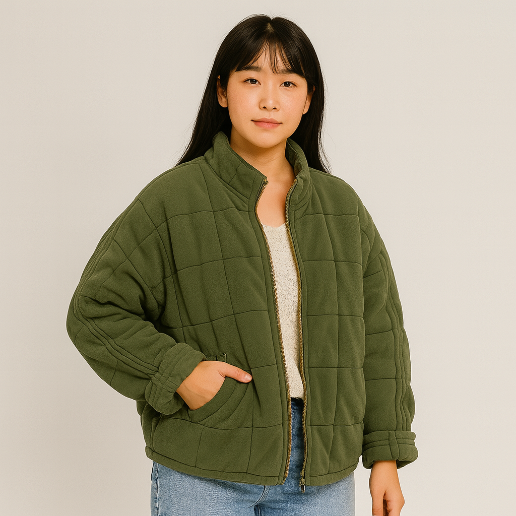 Josianne | Elegant oversized lined jacket