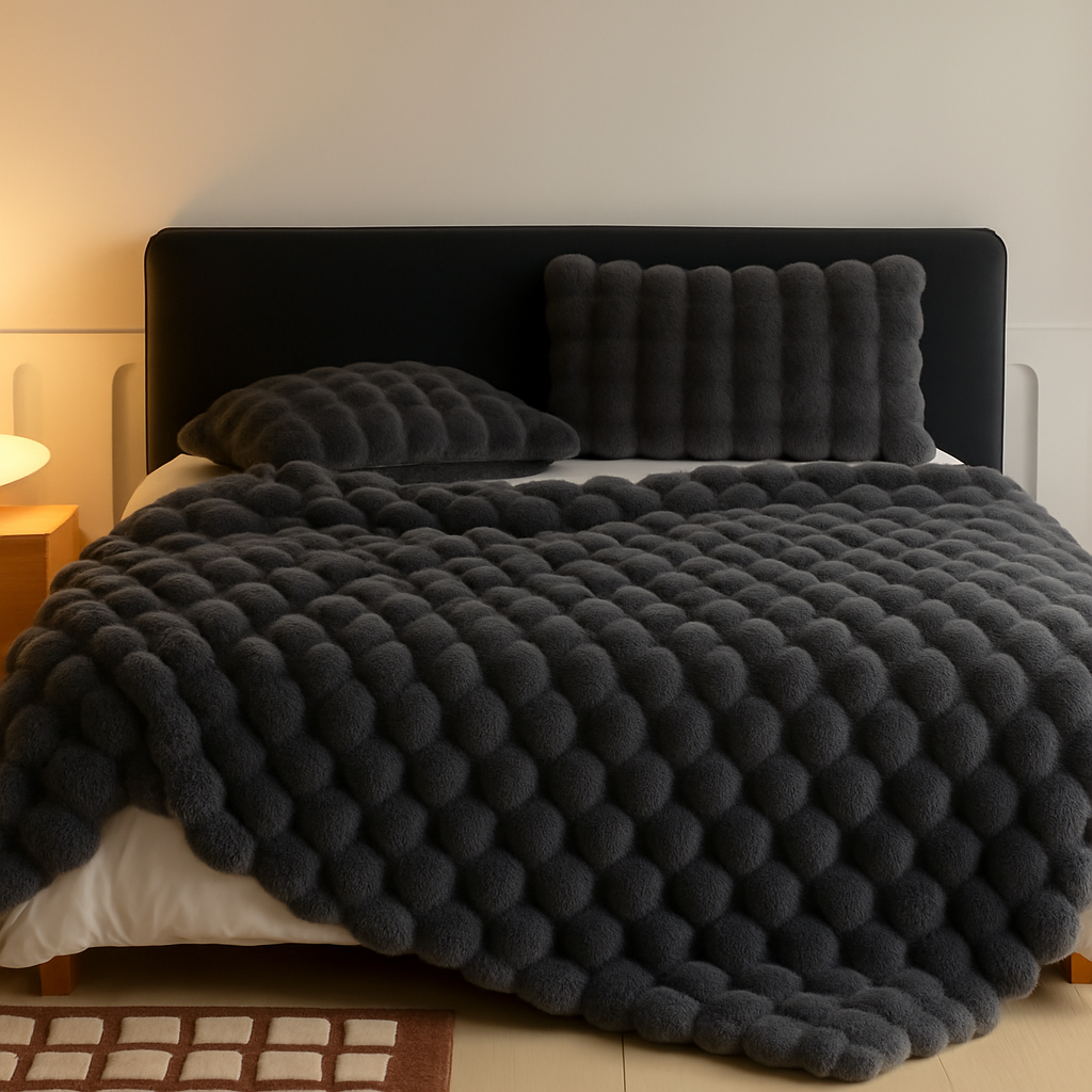 カリラ | ふわふわの泡構造のふわふわブランケット